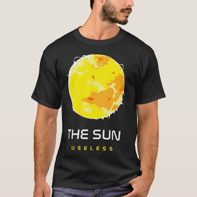Camiseta El Sol - Inútil. Espacio (Anverso)