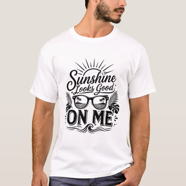 Camiseta El sol me queda bien (Anverso)