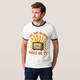 Camiseta El Sol siempre brilla en tributo musical de los añ