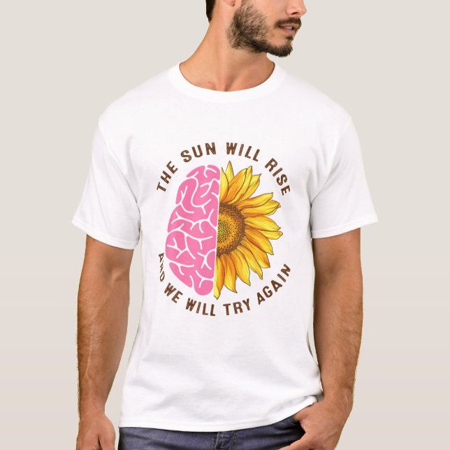 Camiseta El Sol Va A Awarene En Materia De Salud Mental (Anverso)