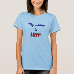 Camiseta el soldado es caliente