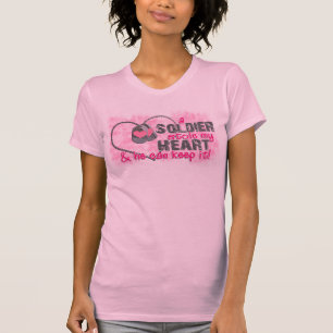 Camiseta El soldado robó mi corazón