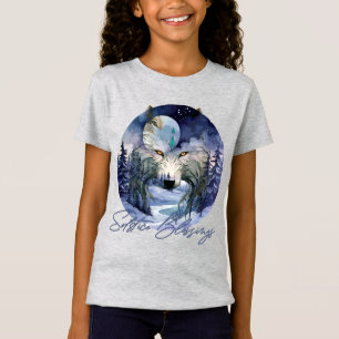 Camiseta El solsticio bendice los bosques de invierno con l
