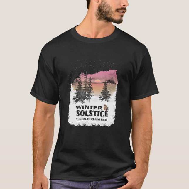 Camiseta El solsticio de invierno celebra el regreso del so (Anverso)