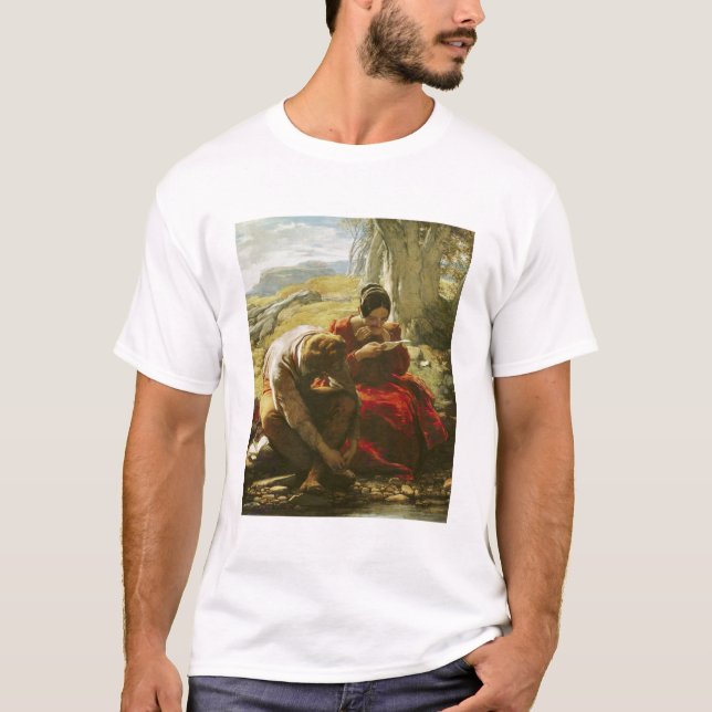 Camiseta El soneto, 1839 (aceite en el panel) (Anverso)