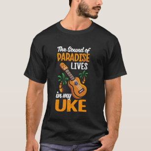 Camiseta El Sonido De Paraíso De Hawai Ucraniano Vive En Mi