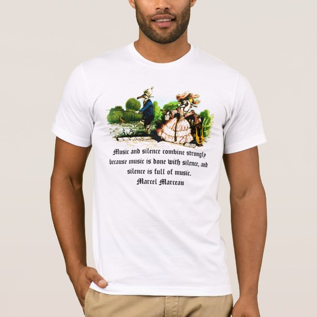 Camiseta El sonido del silencio (Anverso)