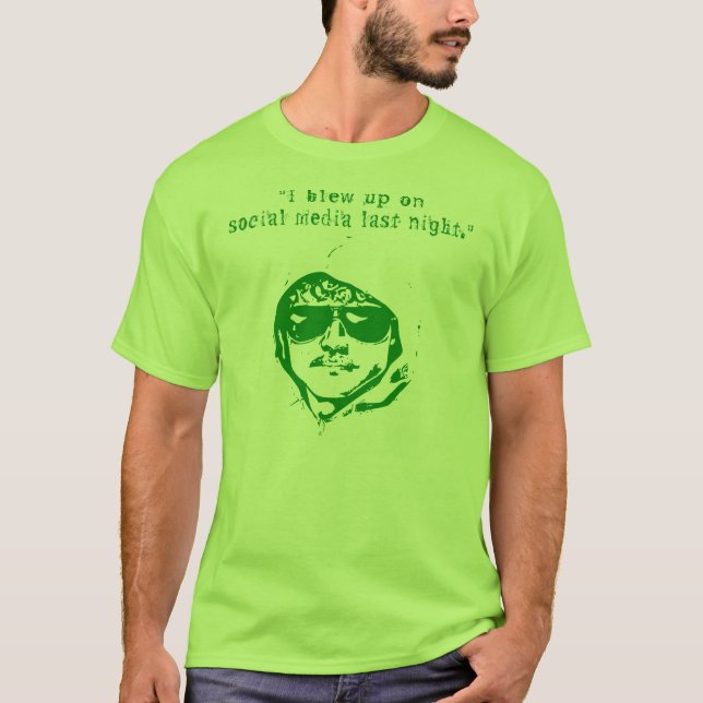 Camiseta El Soplar-para arriba en medios sociales (Anverso)