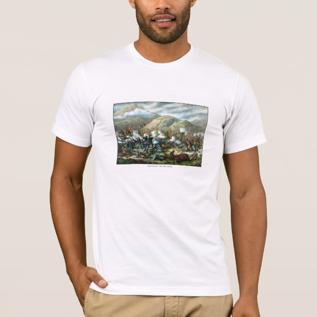 Camiseta El soporte pasado de Custer (Anverso)