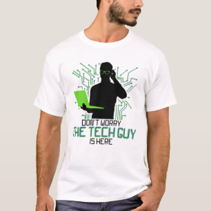 Camiseta El Soporte Técnico No Preocupa Al Técnico