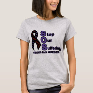 Camiseta El SOS para nuestro dolor crónico del sufrimiento…