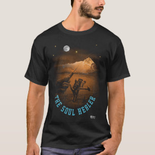 Camiseta El Soul Healer Para La Pesca De Amante Negro
