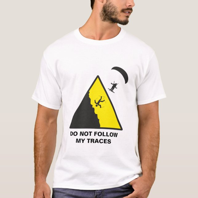 Camiseta el speedflying speedriding (Anverso)