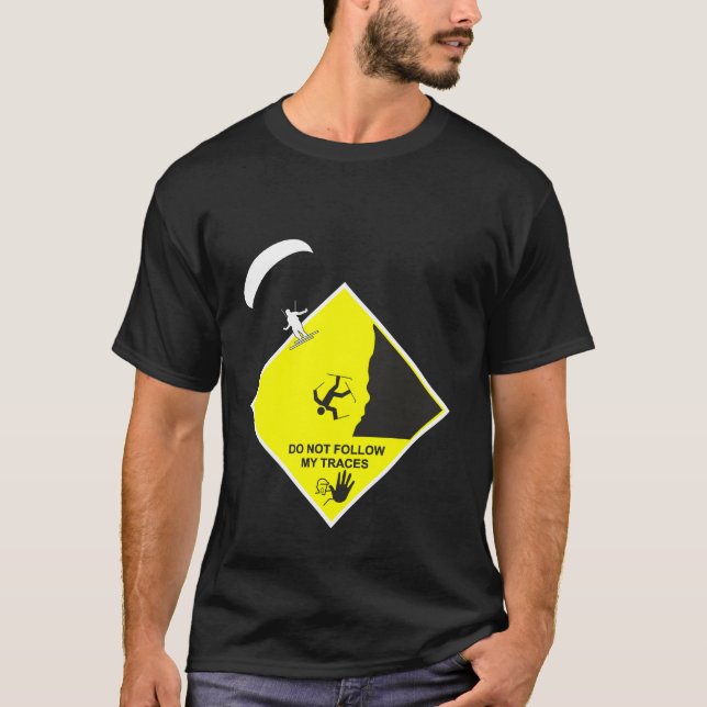 Camiseta el speedflying speedriding (Anverso)