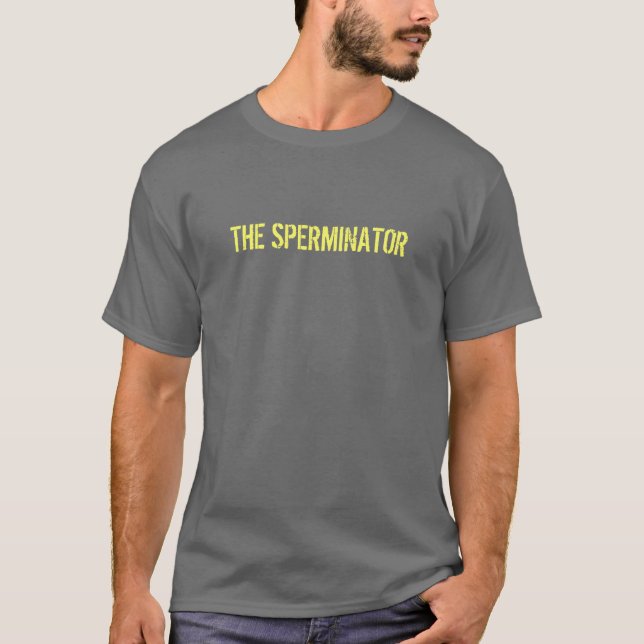 CAMISETA EL SPERMINATOR (Anverso)