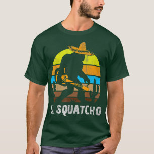 Camiseta El Squatcho Shirfoot Bigfoot T Shirt Sasquatch