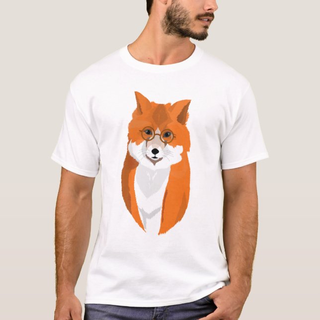 Camiseta El Sr. Fox es el lector (Anverso)