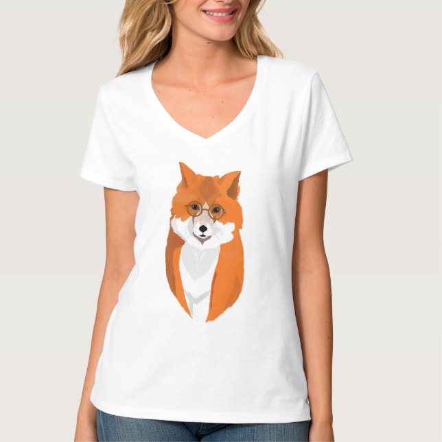 Camiseta El Sr. Fox es el lector T-Shirt (Anverso)