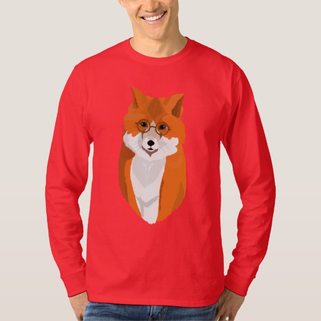 Camiseta El Sr. Fox es el lector T-Shirt (Anverso)