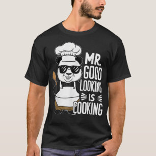 Camiseta El Sr. Good Look Es Cocinar A Los Chefs De Quebec