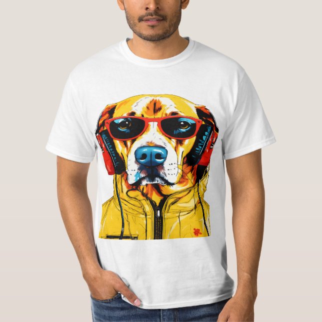 Camiseta El Sr. Perro Magnífico (Anverso)