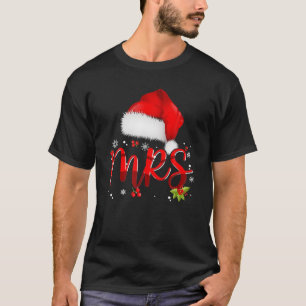 Camiseta El Sr. Y La Sra. Claus Navidades Pareja Pajama