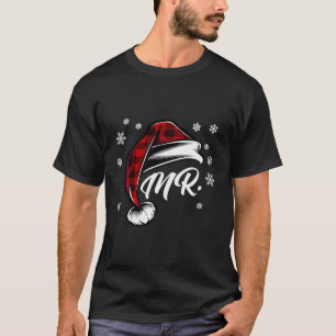 Camiseta El Sr. y la Sra. Santa Claus Navidades Parejas Coi
