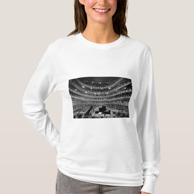Camiseta El St metropolitano anterior 1937 del teatro de la (Anverso)