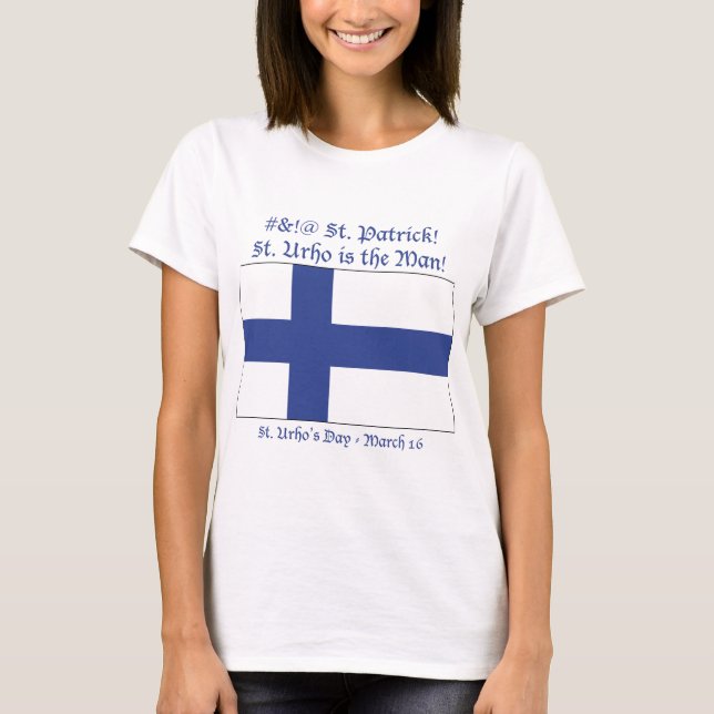 Camiseta El St. Urho es el hombre (Anverso)