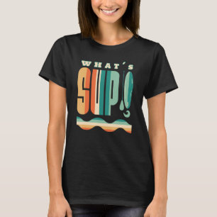 Camiseta El stand de surf SUP Stand Up Paddle Surf Vintage