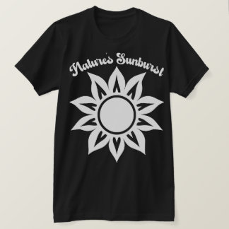 Camiseta El Starburst Sunflower de la Naturaleza