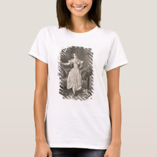 Camiseta El Stay-lace, grabado por Alfred Leon Lemercier (