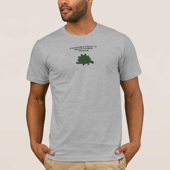 Camiseta el stegosaurus es #2 (Anverso)