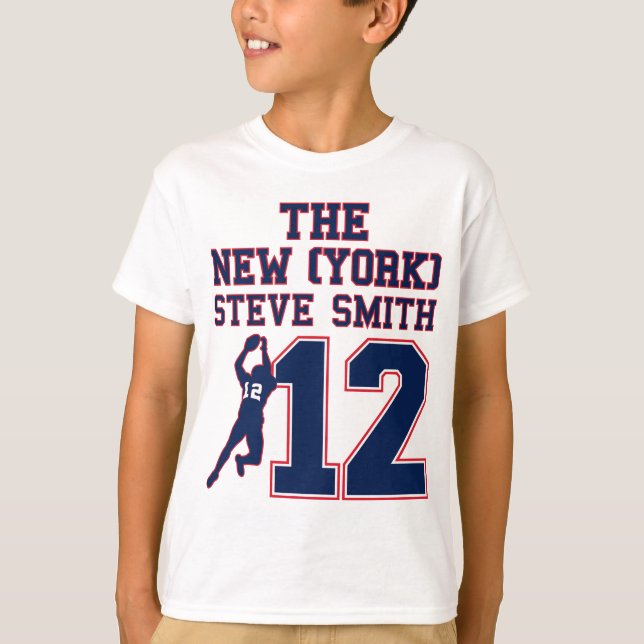 Camiseta El Steve Smith de Nueva York (Anverso)