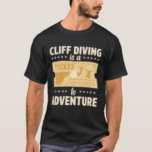Camiseta El Submarinismo Con Cliff Es Un Billete Para La Ad