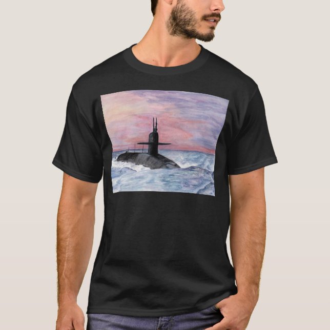 Camiseta El submarino de clase Ohio (Anverso)