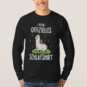 Camiseta El sueño animal de los niños con la alpaca y el lo