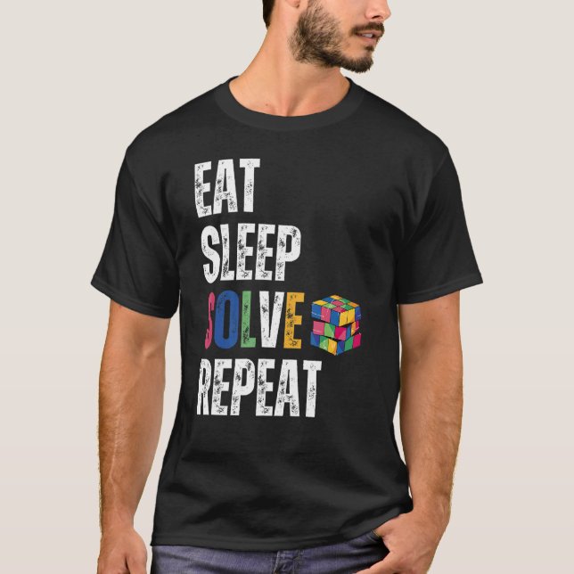 Camiseta El sueño de comer resuelve la repetición del rompe (Anverso)