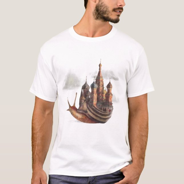 Camiseta El sueño de Dios del caracol (Anverso)