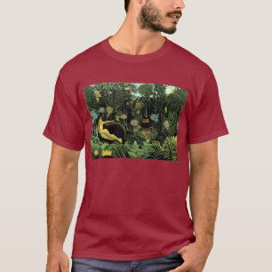 Camiseta El sueño de Henri Rousseau (1910)