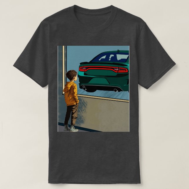 Camiseta El sueño de los niños de Dodge Charger (Diseño del anverso)