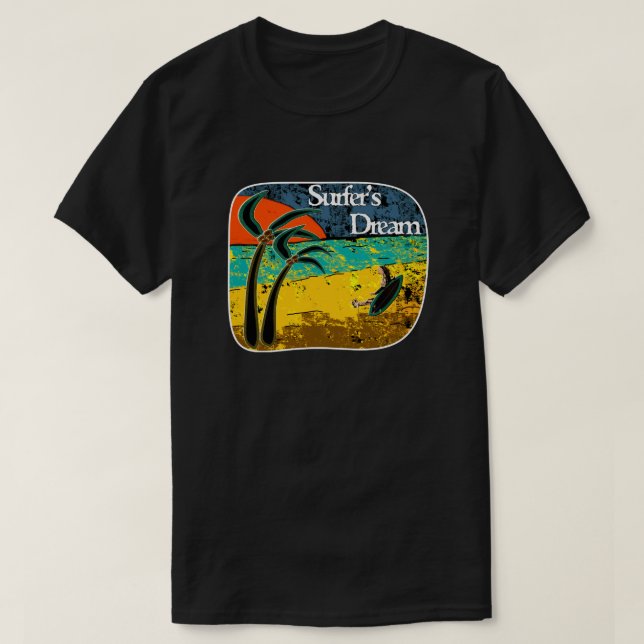 Camiseta El sueño de un surfista (Diseño del anverso)