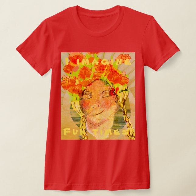 Camiseta El sueño de una mujer personaliza la atracción pos (Distribución)