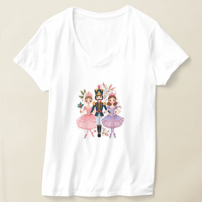 Camiseta El sueño del ballet de los cazabotas: Navidades ca (Distribución )