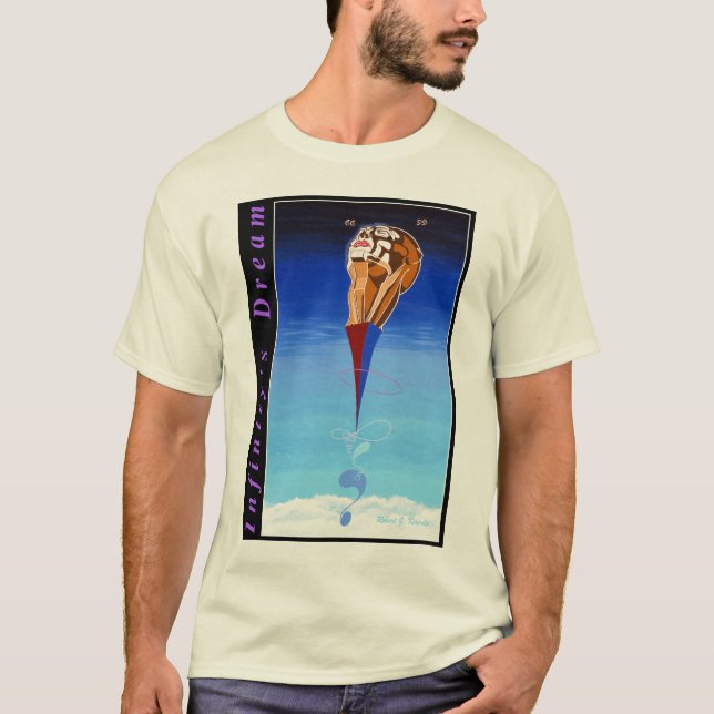 Camiseta El sueño del infinito CÓSMICO del CASCO (Anverso)