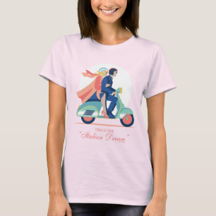Camiseta El sueño italiano: el Lotus blanco