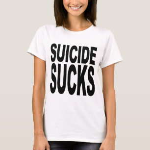 Camiseta El suicidio chupa