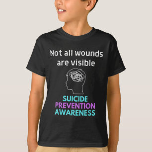 Camiseta El Suicidio Le Da Dolor A Otra Persona. Suicidio A