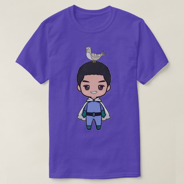 Camiseta El super chico del piano KDee (Diseño del anverso)