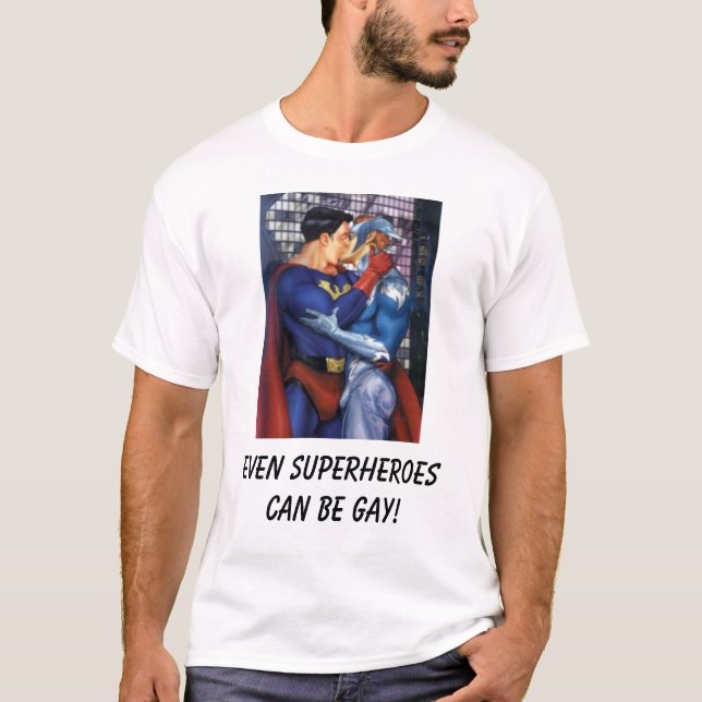 Camiseta ¡el super héroe, incluso super héroes puede ser (Anverso)